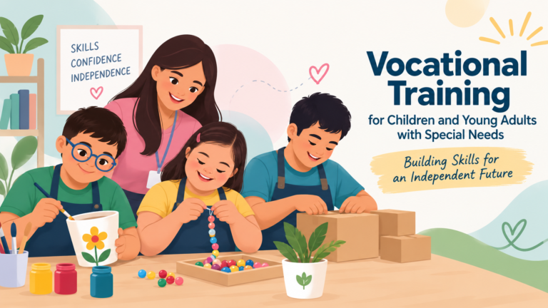Vocational Training for Children and Young Adults with Special Needs